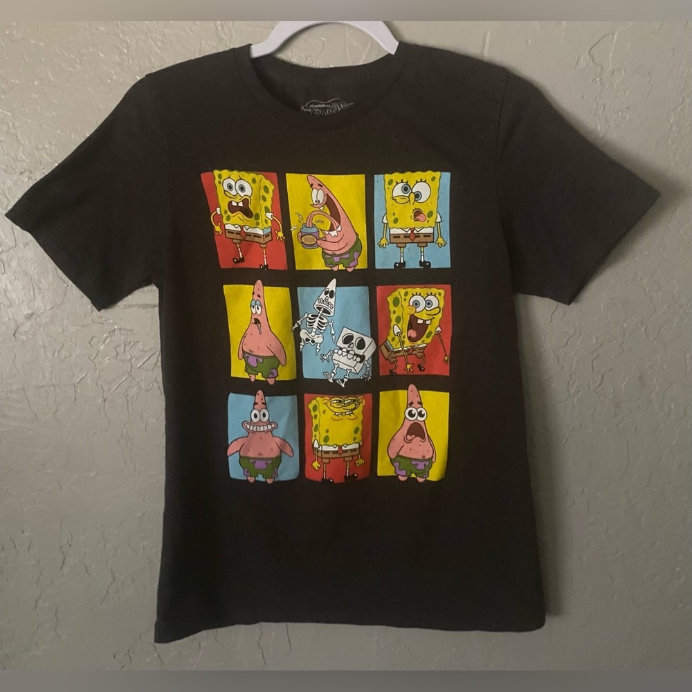 SpongeBob SquarePants Back To School! Youth L Unisex Short Sleeve T-Shirt